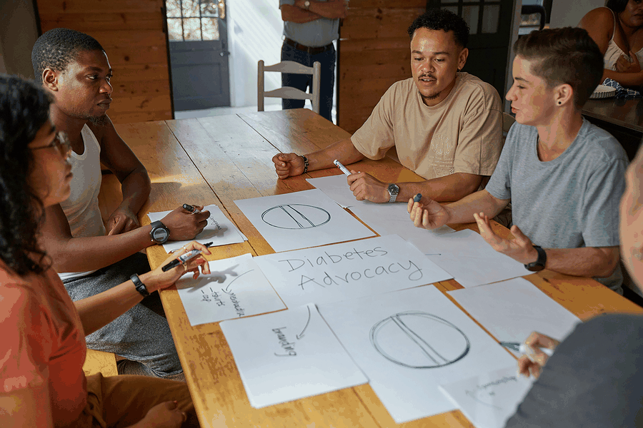 Team planning next steps for Home Improvement & Maintenance